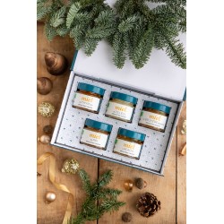 Coffret 5 miels BIO de France 125g / La Maison du Miel