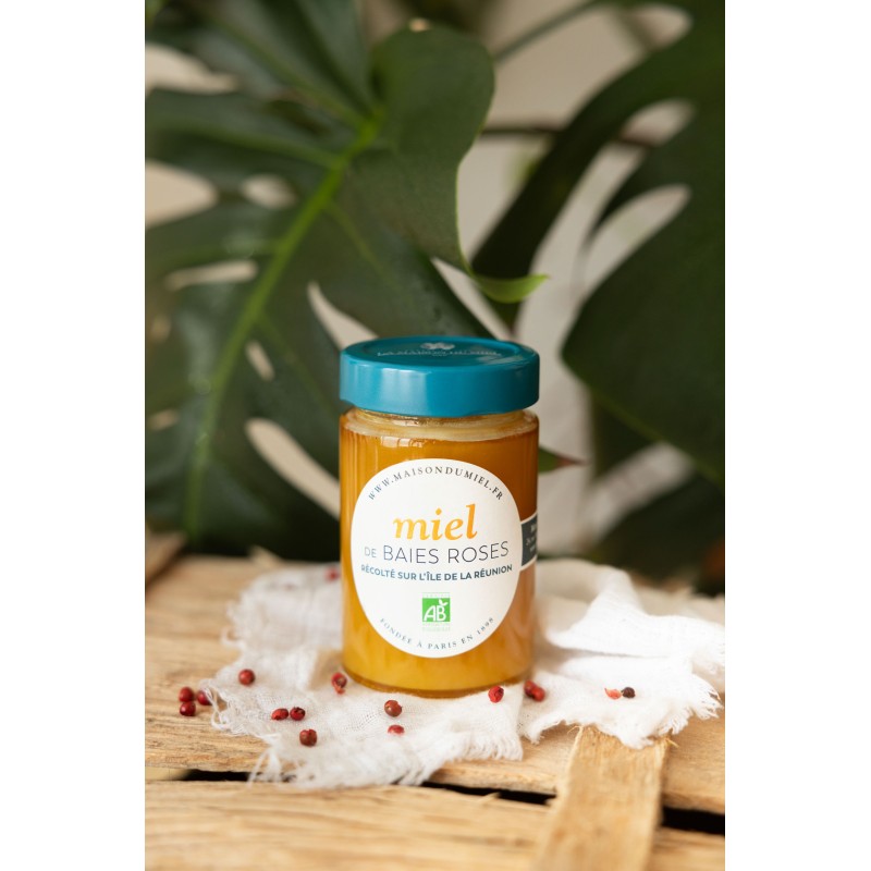 Miel de baies roses de la Réunion BIO / La Maison du Miel
