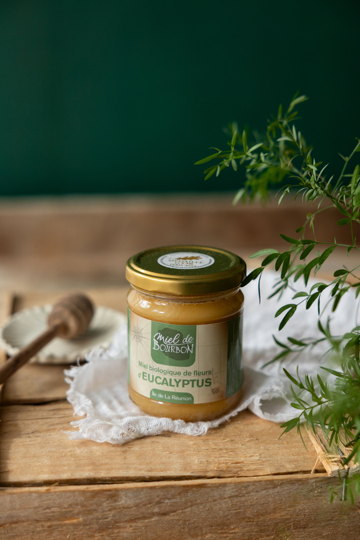 Miel d'Eucalyptus BIO de la Réunion / Paris